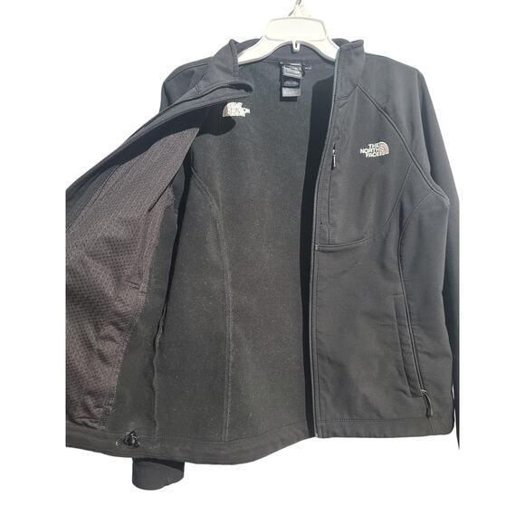 The North Face Apex Bionic Softshell Jacket Large Black GUC WindWall AMVX - Picture 3 of 7